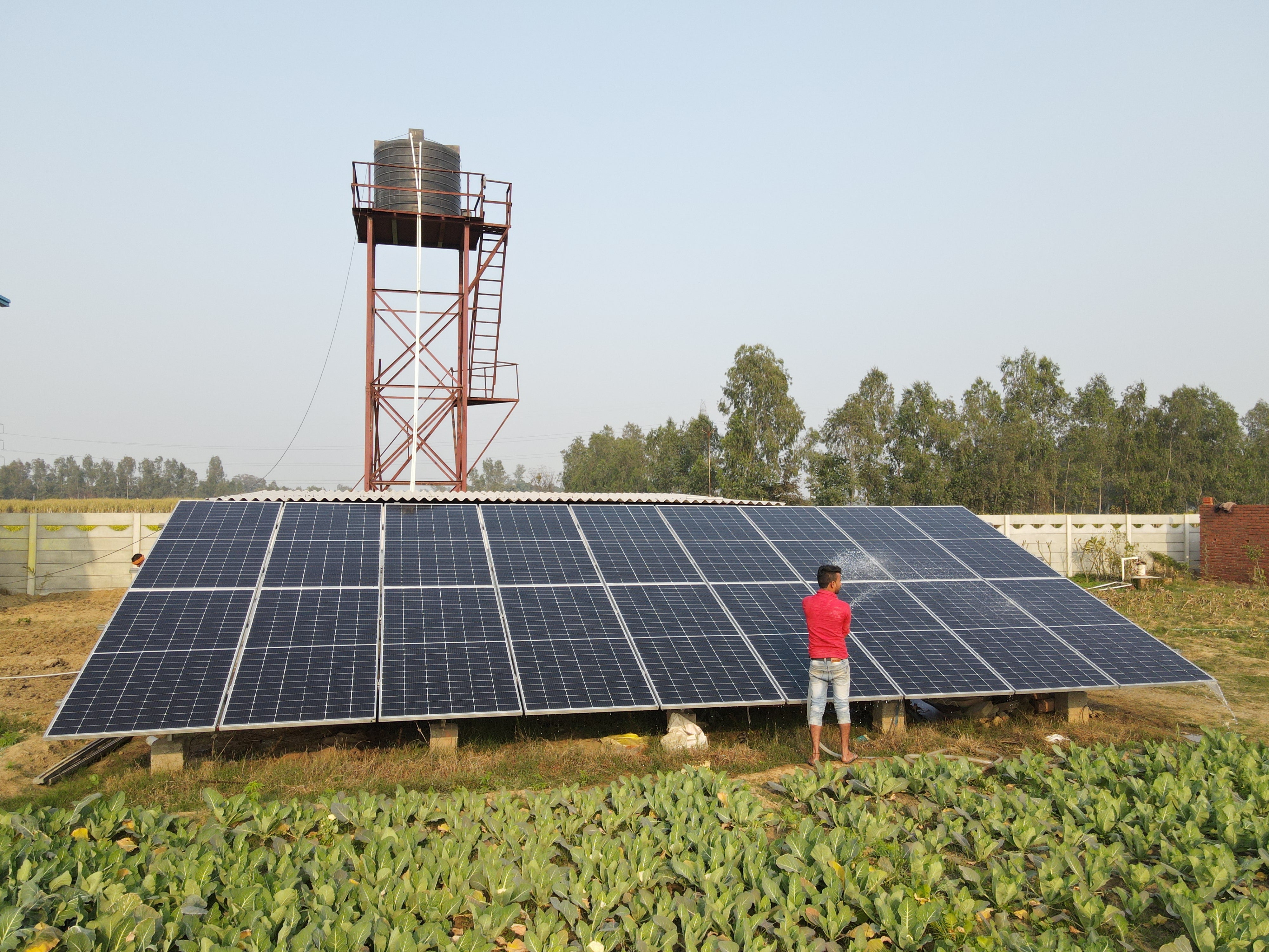 10kW Off Grid Solar System Installation Images