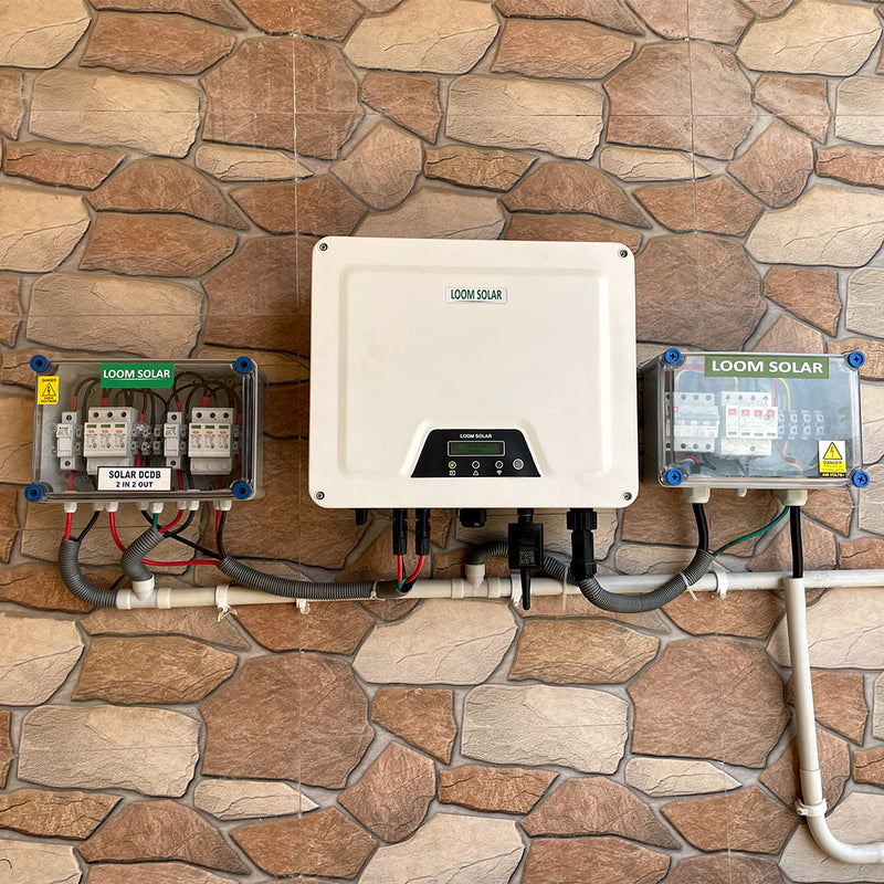 Loom Solar 5kW Grid Connected Solar System, 3 Phase