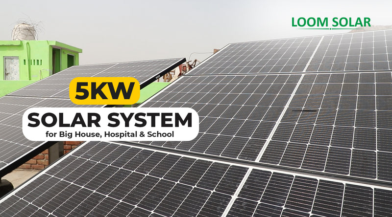 Plug for Atmanirbhar Electricity with 5KW Off Grid Solar System Installation