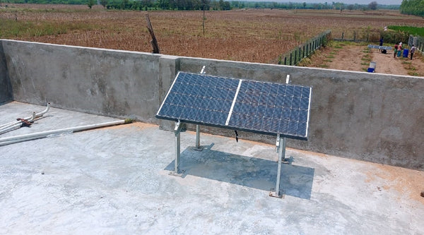 450W Off Grid Solar System Installation in Kondape, Ongole