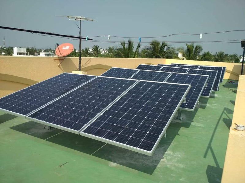 5KW Solar Solution, Davangere Heart Hospital, Davangere, Karnataka