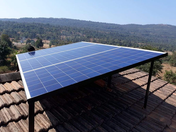 1 KW Solar Installation in Khed City, Ratnagiri District