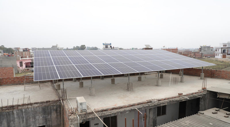 16kW Direct Solar System Installation in Lucknow, Uttar Pradesh
