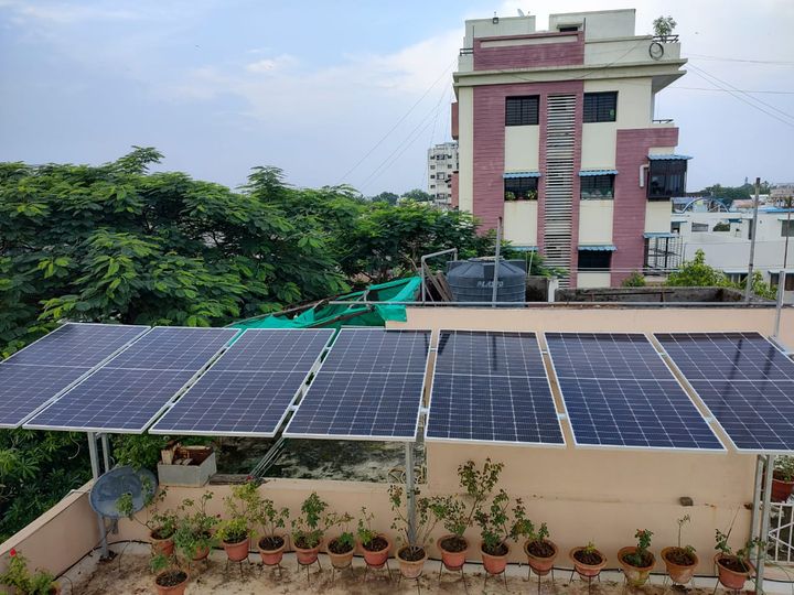 3kW On Grid Solar System Installation in Nagpur, Maharashtra