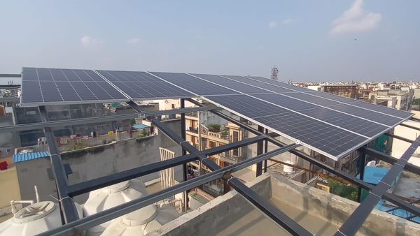 5kW On Grid Solar System Installation in Krishna nagar, Delhi