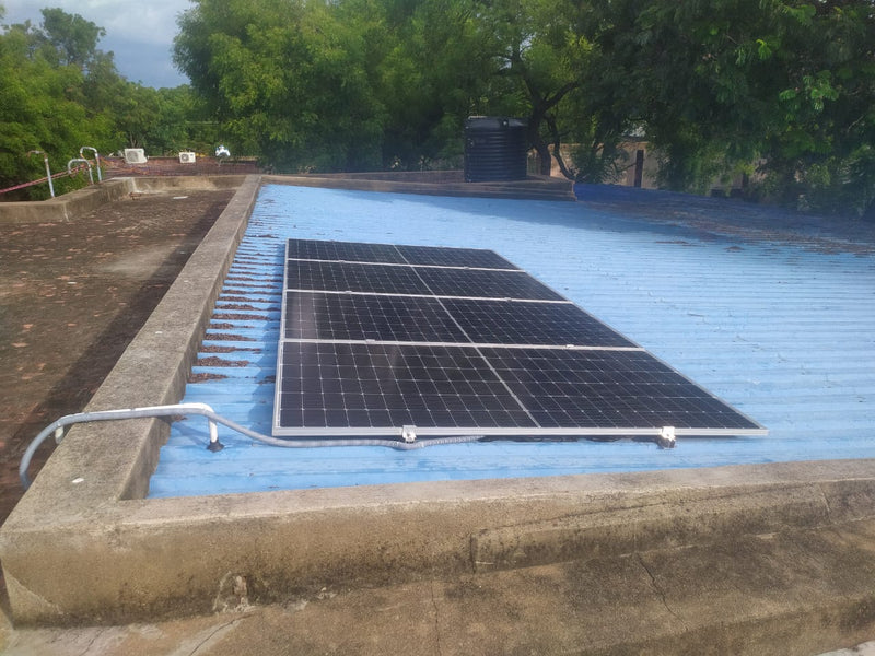 2kW Off Grid Solar System Installation in Srivilliputtur, Tamil Nadu