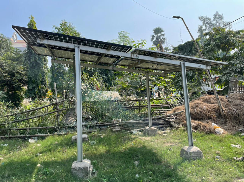 5kW Hybrid Solar System Installation in Patna, Bihar