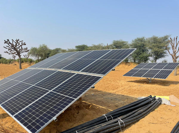 7.5kW On Grid Solar System Installation in Ratangarh, Rajasthan