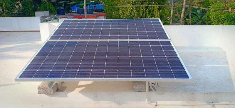 750Watt On-Grid Solar Power Installation in Trivandrum, Kerala