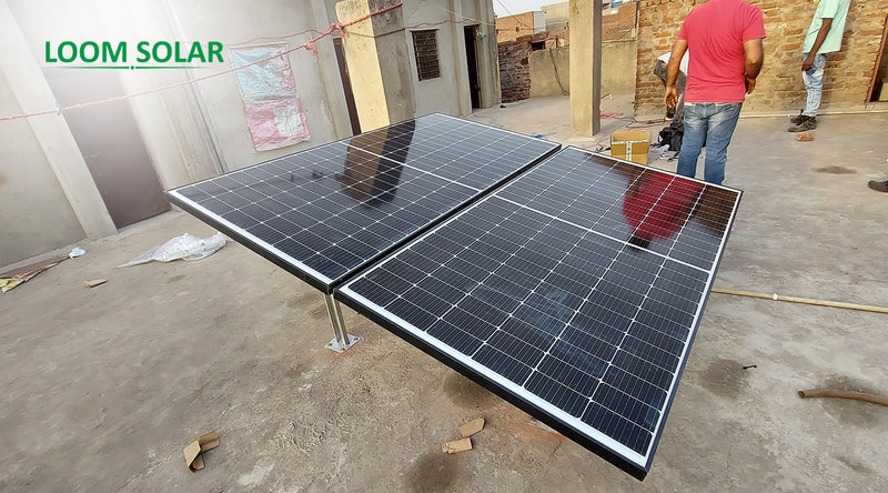 1kW Shark Solar Panel Installation in Faridabad, Haryana