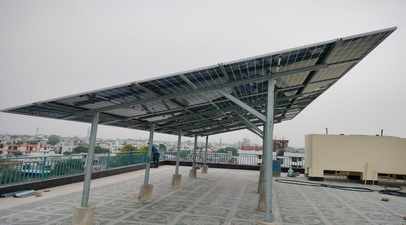 10kW On Grid Solar System Installation in Kanpur, Uttar Pradesh