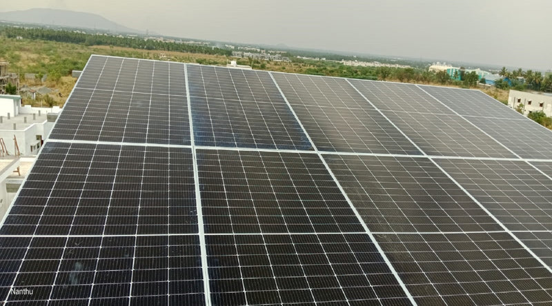 5.5kW Off Grid Solar System Installation in Coimbatore, Tamil Nadu