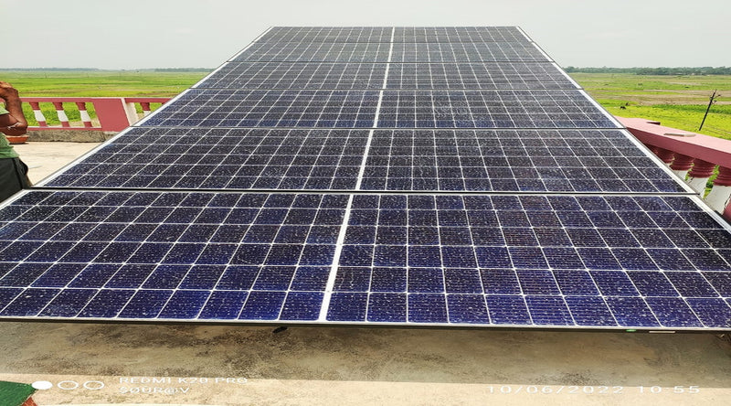 5kva Off Grid Solar System Installation in Kotulpur, Bankura