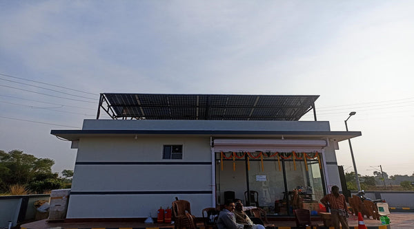 5kw Off Grid Solar System Installation in Kopai, West Bengal