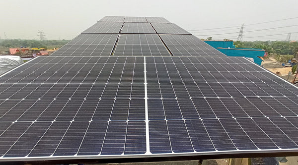 5KW Off Grid Solar System Installation in Andal, WB