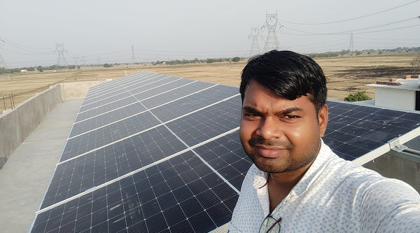 7.5kW Off Grid Solar System for Narayanpur, Mirzapur