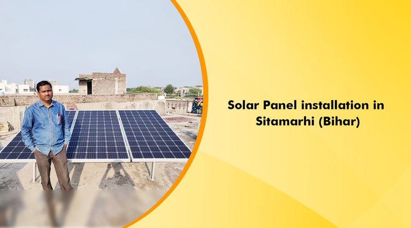 3kW Off Grid Solar System in Sitamarhi, Bihar