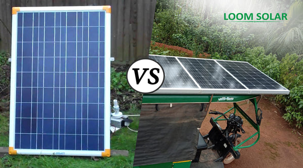 Luminous 100 Watt vs. Loom Solar 125 Watt Solar Panel: Which is Better?