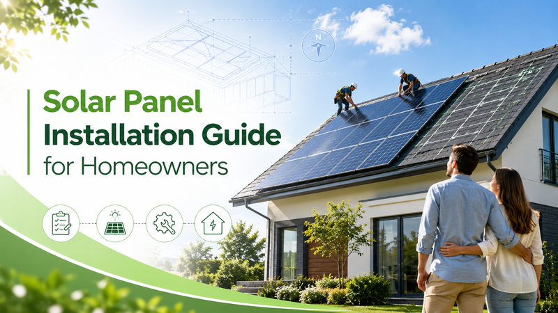 Solar Panel Installation Guide for Homeowners