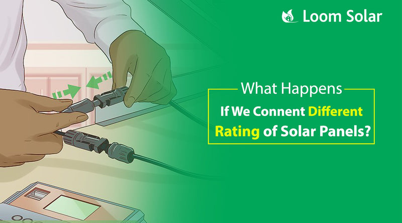 Connecting Different Rating of Solar Panels?