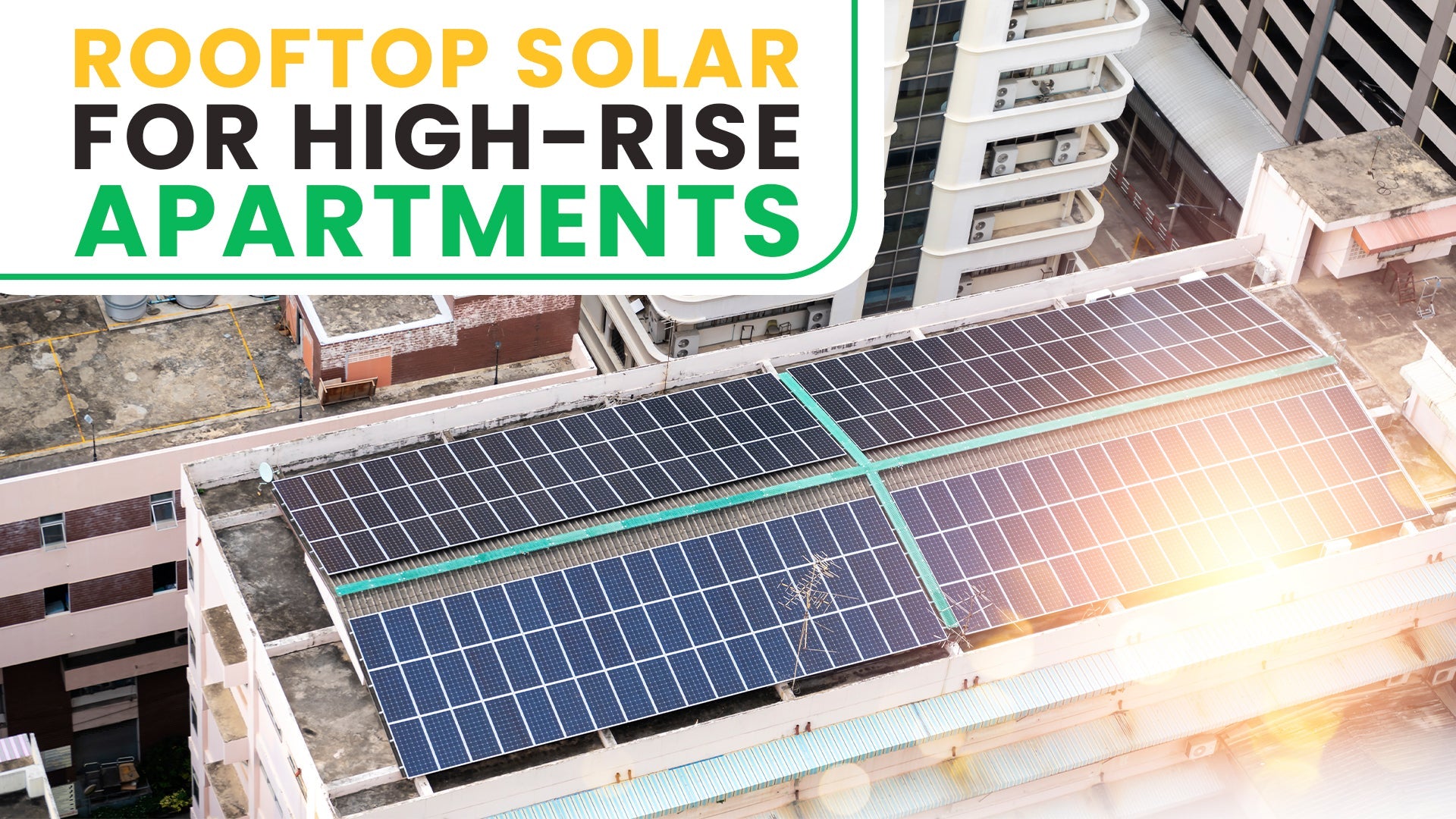 Rooftop Solar for High-rise Apartments