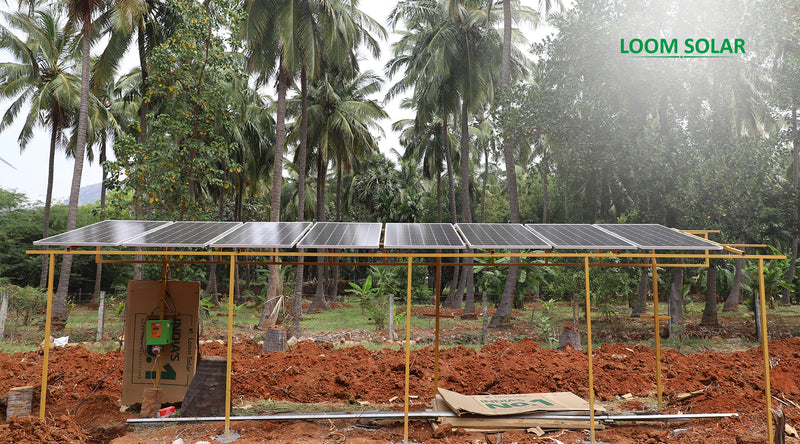 3HP Solar Water Pump Installation in Kanyakumari, Tamil Nadu