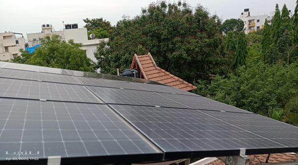 5kw Off Grid Solar System Installation in Karnataka