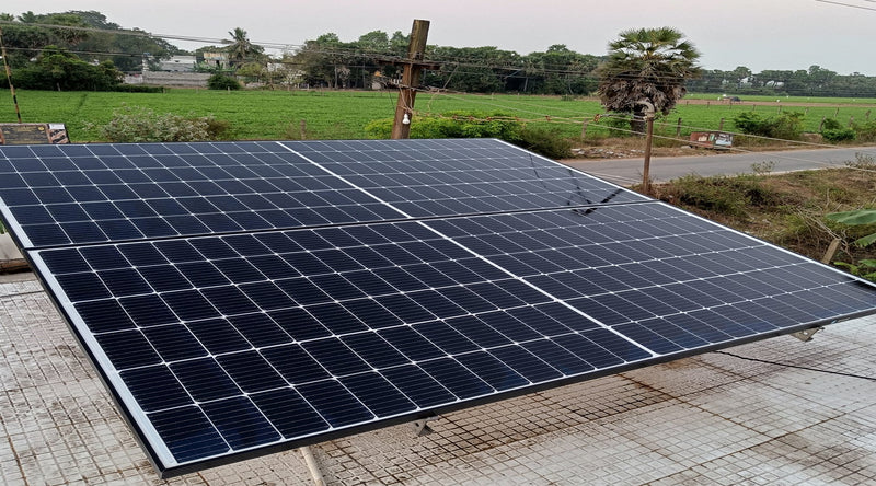 880 Off Grid Solar System Installation in Chennai