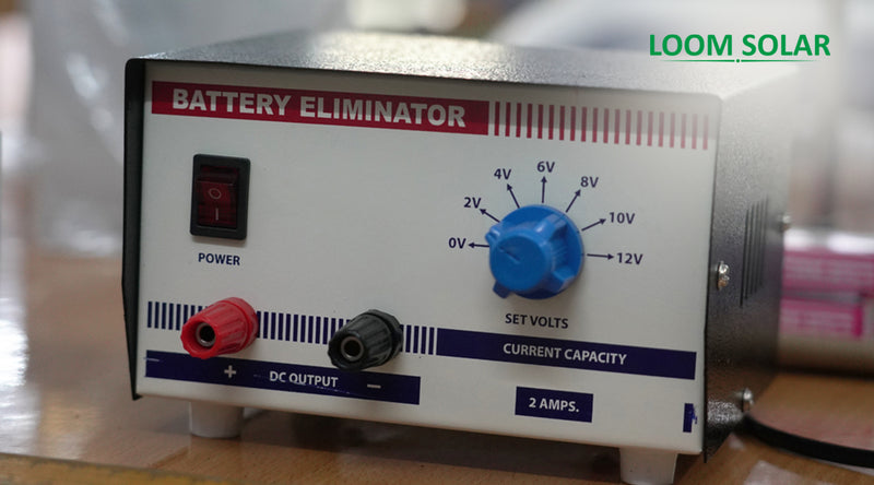What is a battery eliminator?