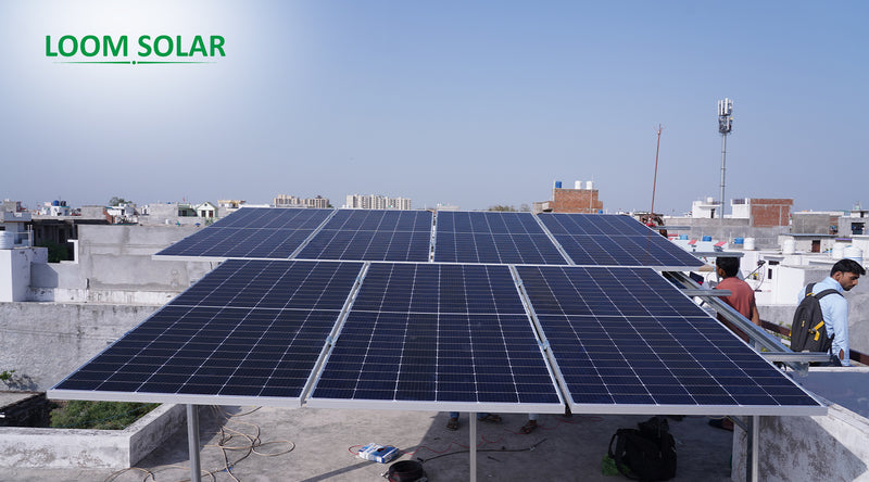 4kW On Grid Solar System Installation in Lucknow, UP