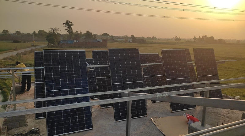 15 KW Direct Solar System Installation in Chunaar, Mirzapur, Uttar Pradesh