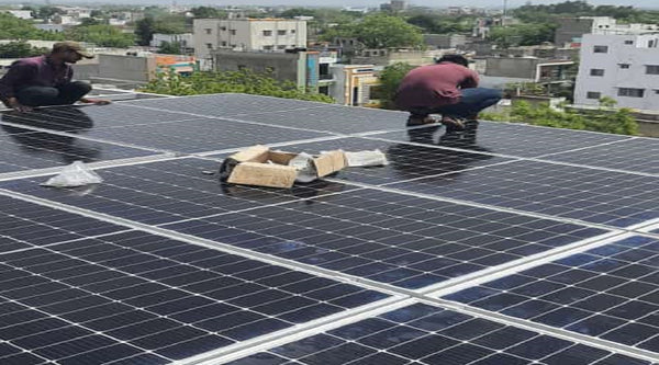 10kW On Grid Solar System Installation in Hyderabad, Telangana
