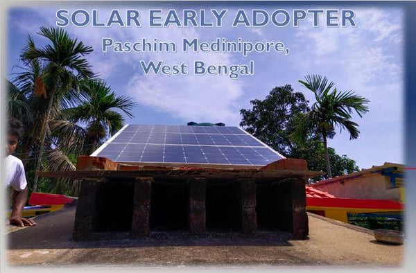 Solar Power Installation in Paschim Medinipore, West Bengal