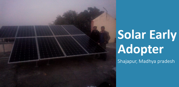 3 kw Off-Grid Solar Power Installation in District-Agar malwa,Shajapur, Madhya Pradesh