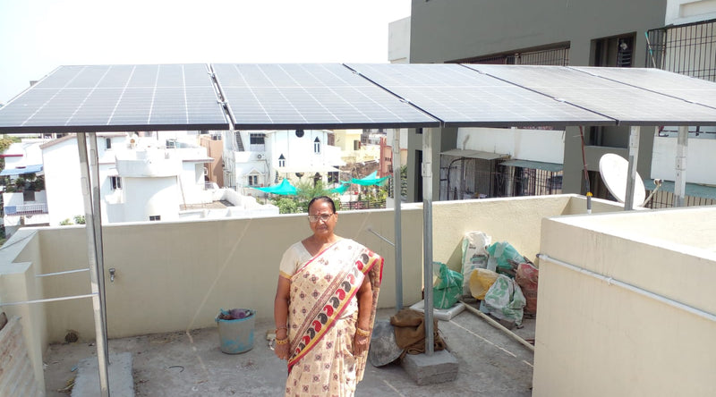 8kW On Grid Solar System in Patna, Bihar