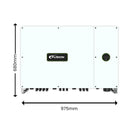 Fusion 100 kw on grid solar inverter