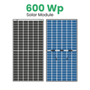 Loom Solar Panel - SHARK 600 Wp | N-Type TOPCon Bifacial 16BB (Pack of 2)