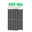 Loom Solar Mono PERC Half-Cut Shark 550 Wp Bifacial, 144 Solar Cells PV Module (Pack of 2)