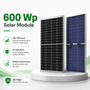 SHARK 600 Wp HJT Dual-Glass Solar Panel (Pack of 31)