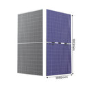 SHARK 600 Wp HJT Dual-Glass Solar Panel (Pack of 31)