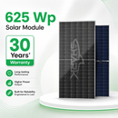 Loom Solar SHARK 625 Wp N-Type TOPCon G12R Dual Glass Bifacial Solar Panel(Pack of 36)