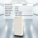 CAML 100 Ah, 204.8 V / 20kWh High-Voltage Lithium Battery