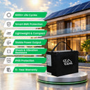 CAML 12.8 V 100 Ah, 1.28 kWh LiFePO4 - Lithium Battery