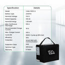 CAML 12.8 V 100 Ah, 1.28 kWh LiFePO4 - Lithium Battery