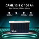 CAML 12.8 V 100 Ah, 1.28 kWh LiFePO4 - Lithium Battery