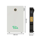 CAML 51.2 V 200 Ah, 10.24 kWh LiFePO4 Battery - Wall Mount