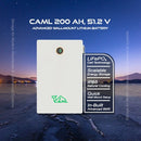 CAML 51.2 V 200 Ah, 10.24 kWh LiFePO4 Battery - Wall Mount