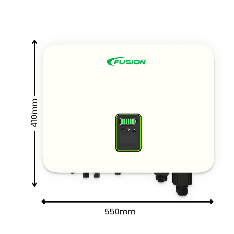 Fusion 10kVA - 48 Volt Hybrid Solar Inverter Online + Monitoring