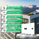 Fusion 100 kw on grid solar inverter