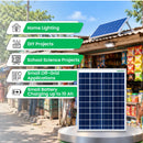 Loom Solar 20 Wp, 12 V PV Module for Small Battery Charging & DIY Projects